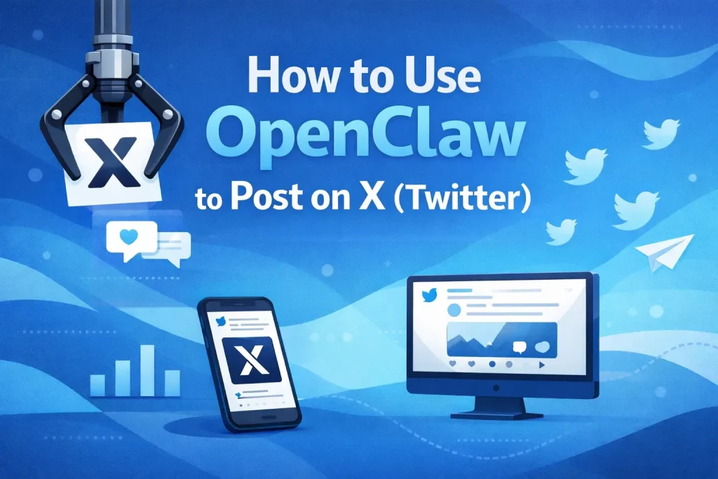 Cara Posting di X dengan OpenClaw — Panduan Pemula Langkah demi Langkah (2026)