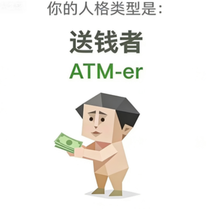 ATM-er SBTI image generator type The Walking ATM