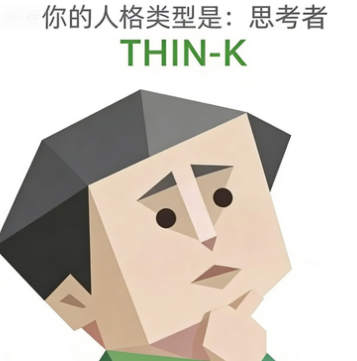 THIN-K SBTI image generator type The Thinker