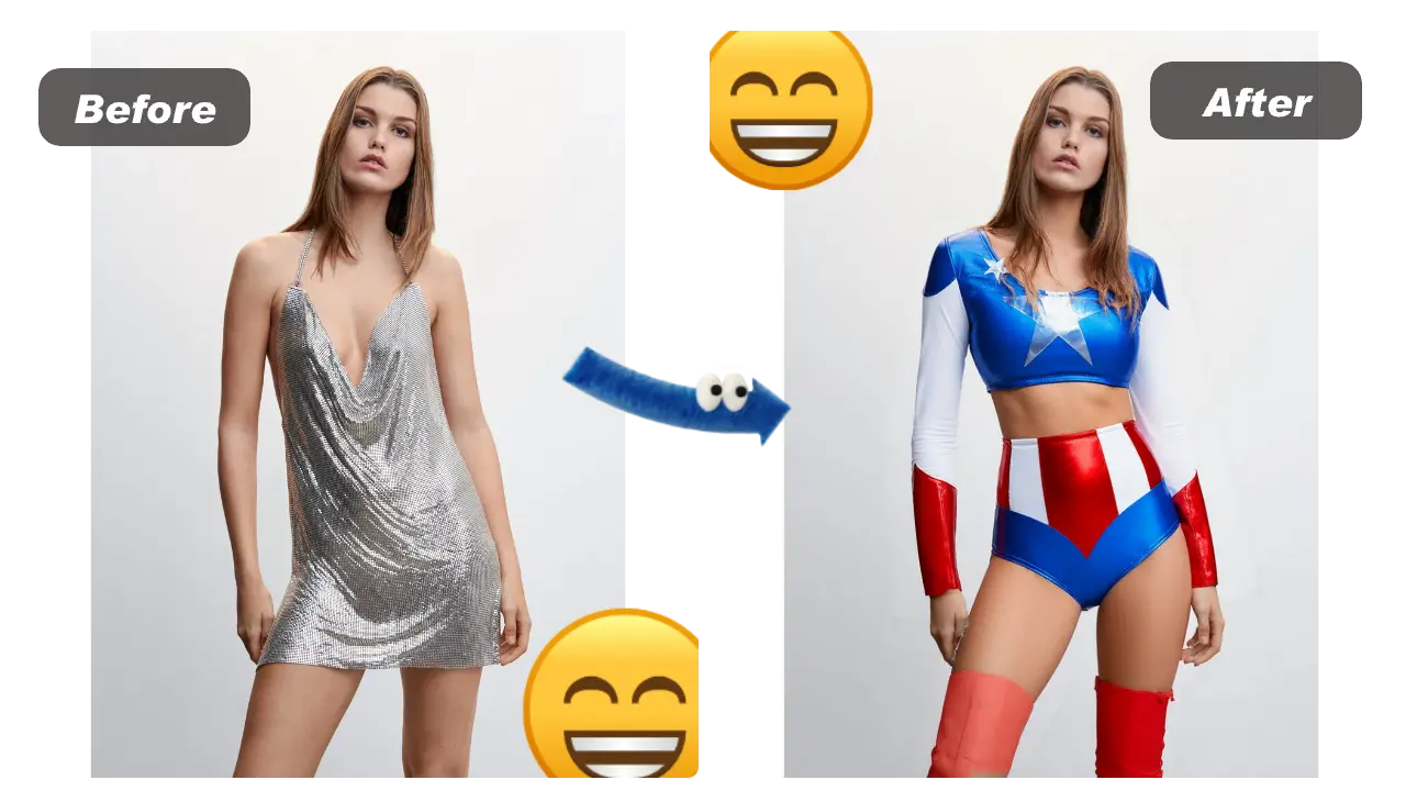 Ejemplo de antes y después