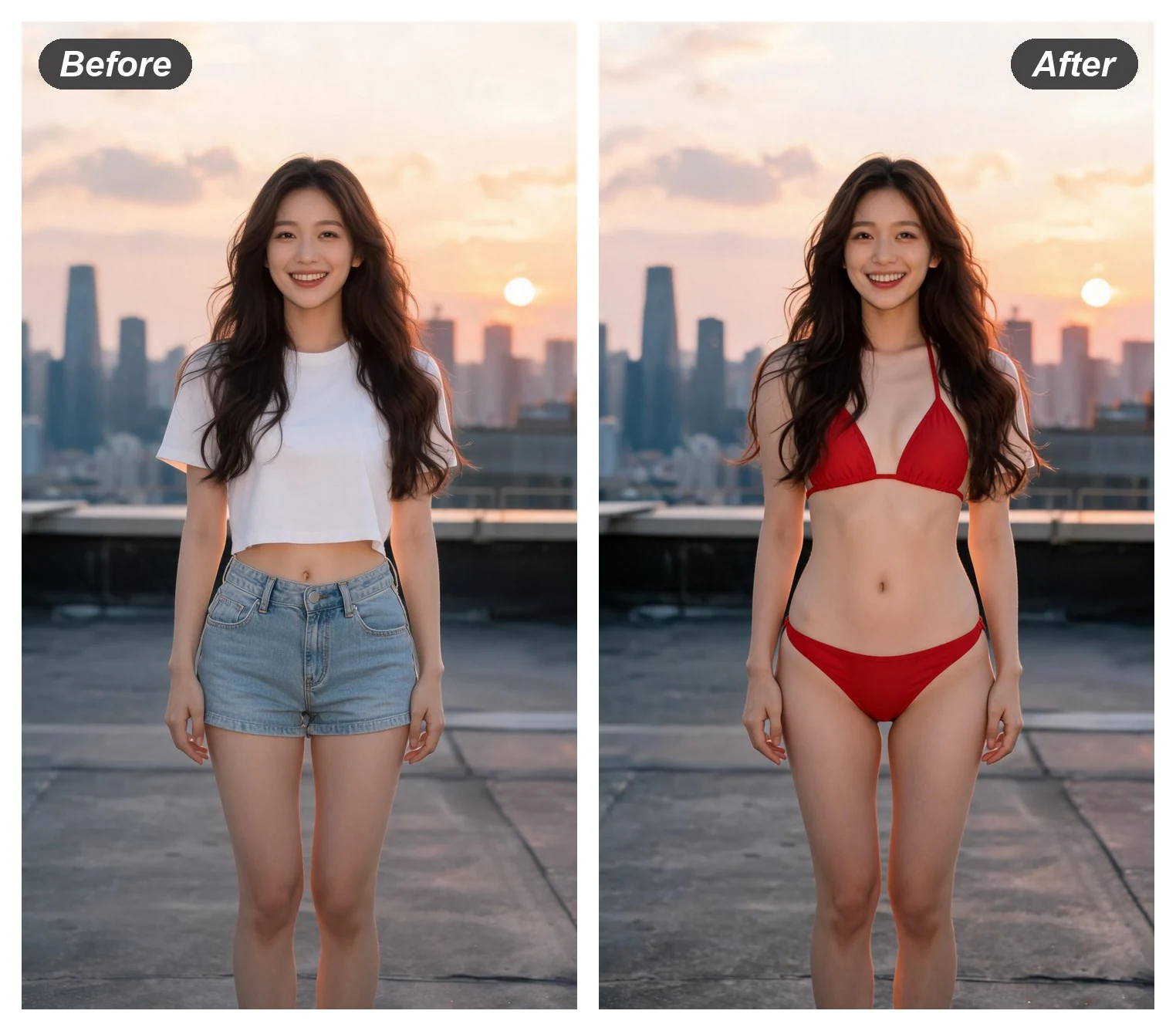 Generador de bikinis con IA