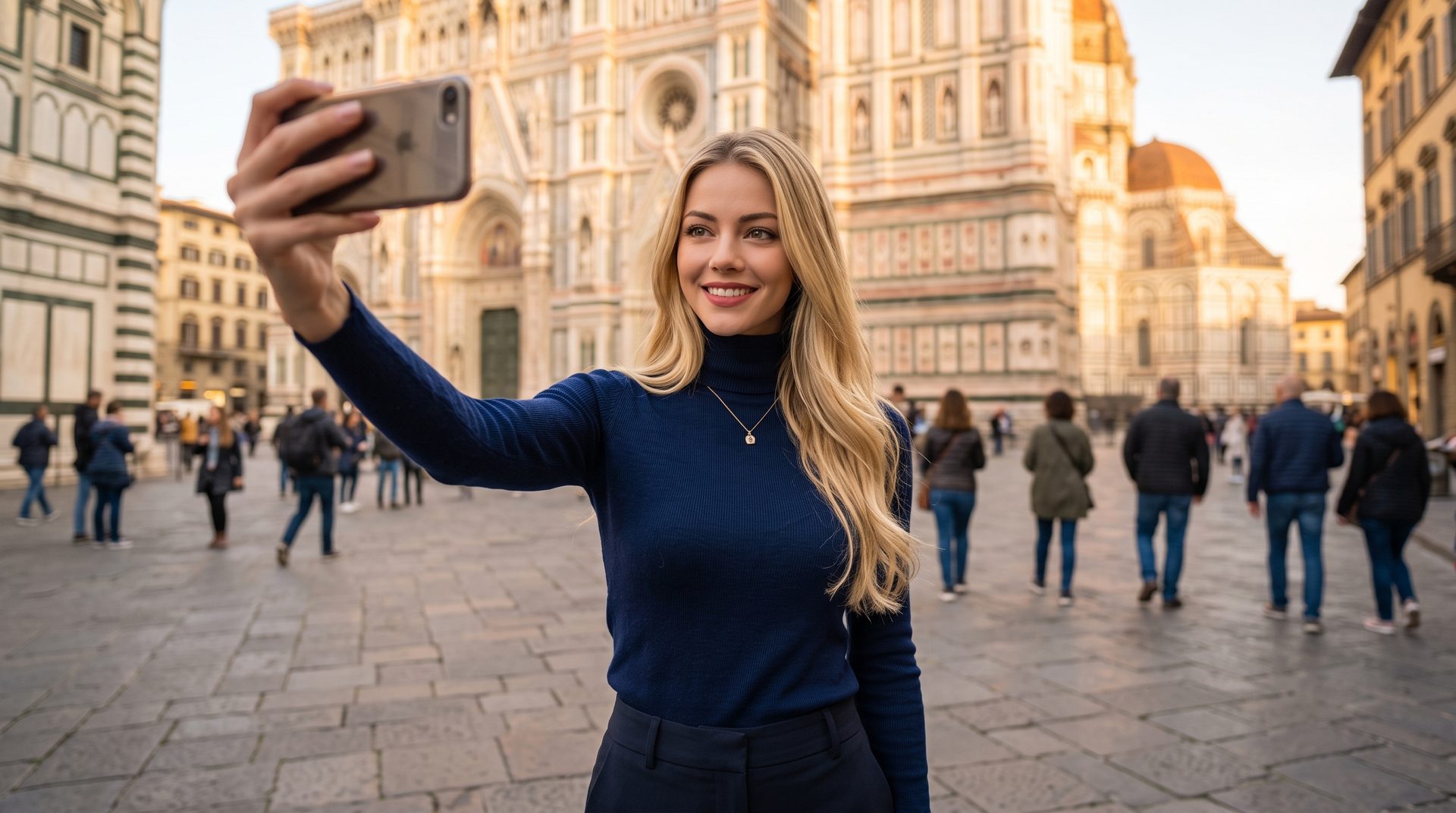 Selfies de viajes virtuales + Fotos de vacaciones